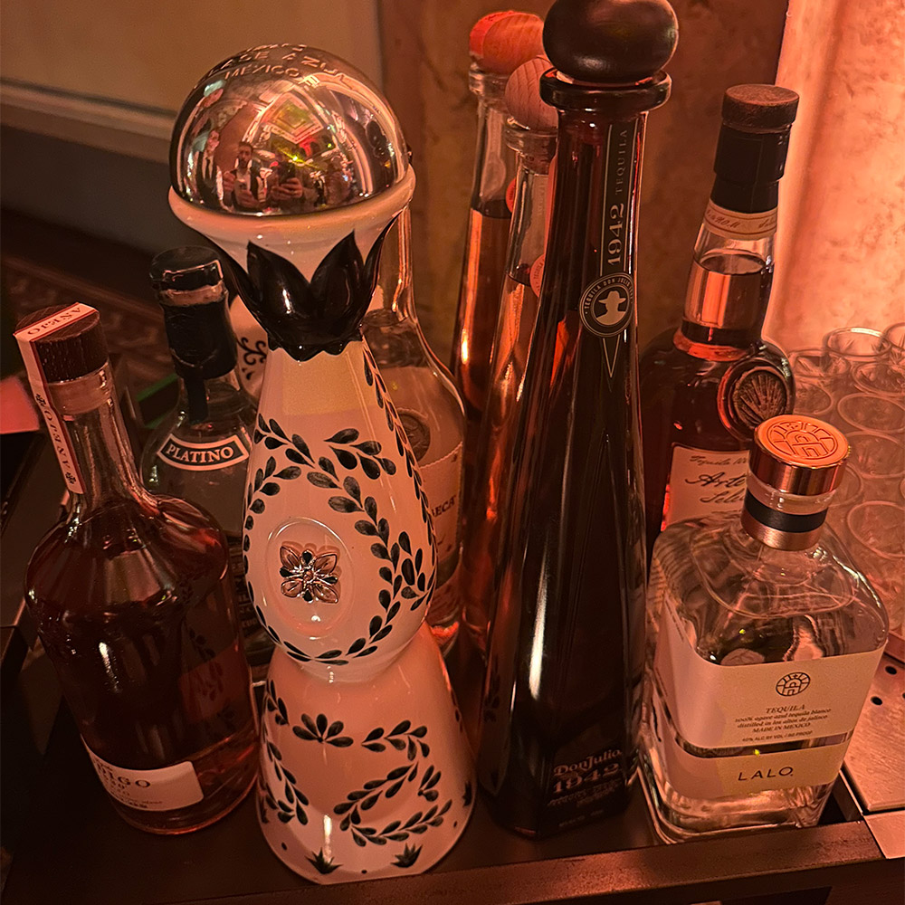 Tequila Azul e altri liquori