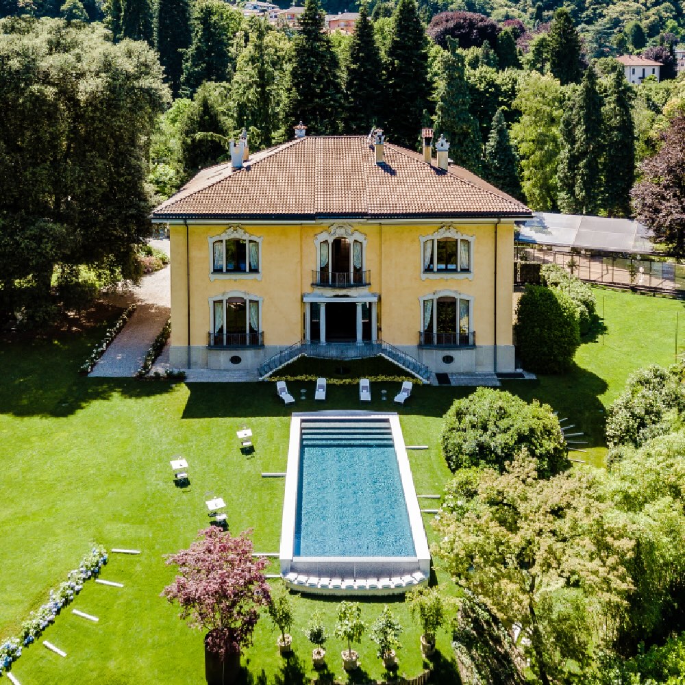 Facciata Villa Frua