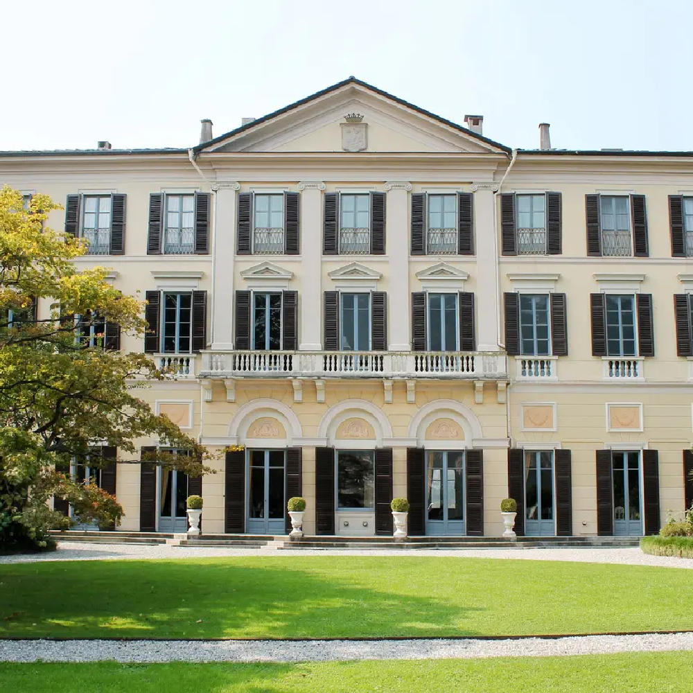 Facciata Villa Revel Parravicini