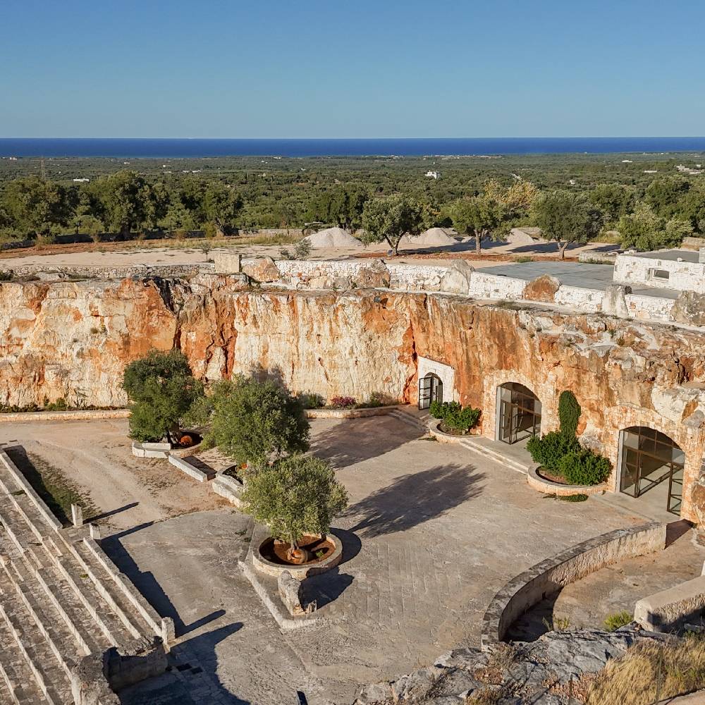 Cava Puglia vista dall'alto