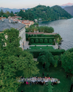 Gruppo Spuma Villa Balbiano vista dall'alto
