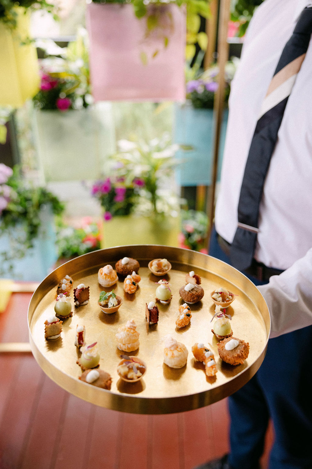 Vassoio con finger food